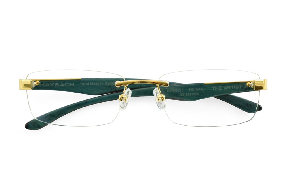 メガネ MAYBACH Maybach - THE ARTIST III - Ebony/Ebony/Carbon Maybach Eyewear - The Artist III (Platinum/Ebony/Carbon